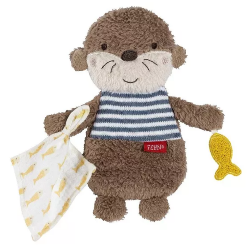  - loutre plat marron 12 cm 
